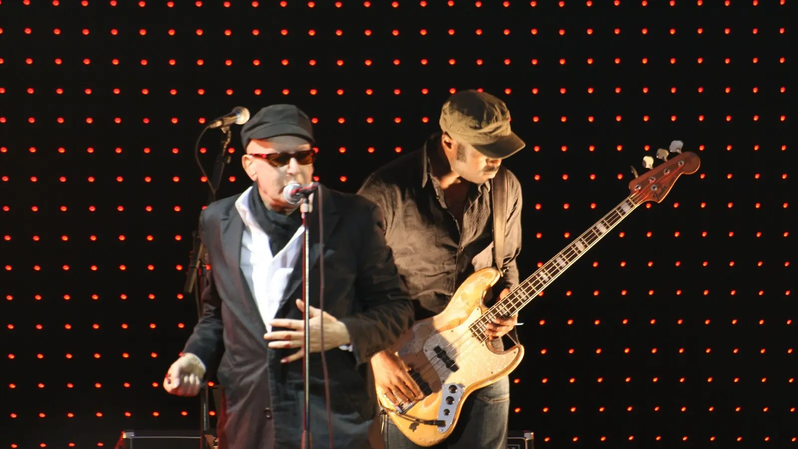 Alain Bashung sur scène en juillet 2008