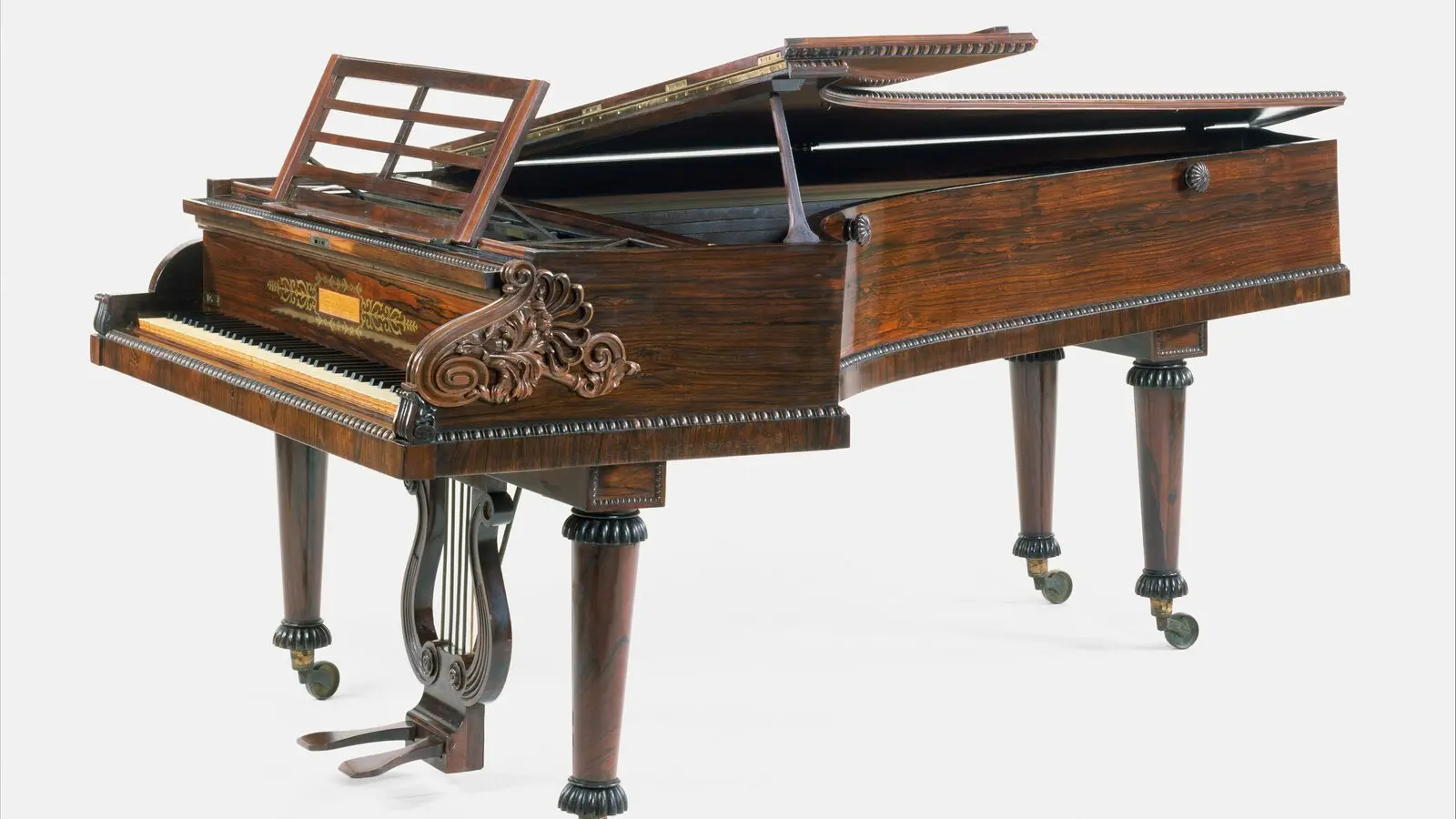 Piano à queue ancien de John Broadwood and Sons
